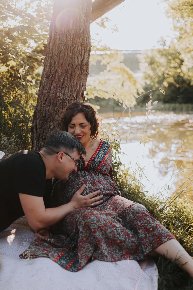 Sesja ciążowa z Pauliną i Pawłem – Soulmates Foto, fotograf ślubny Śląsk