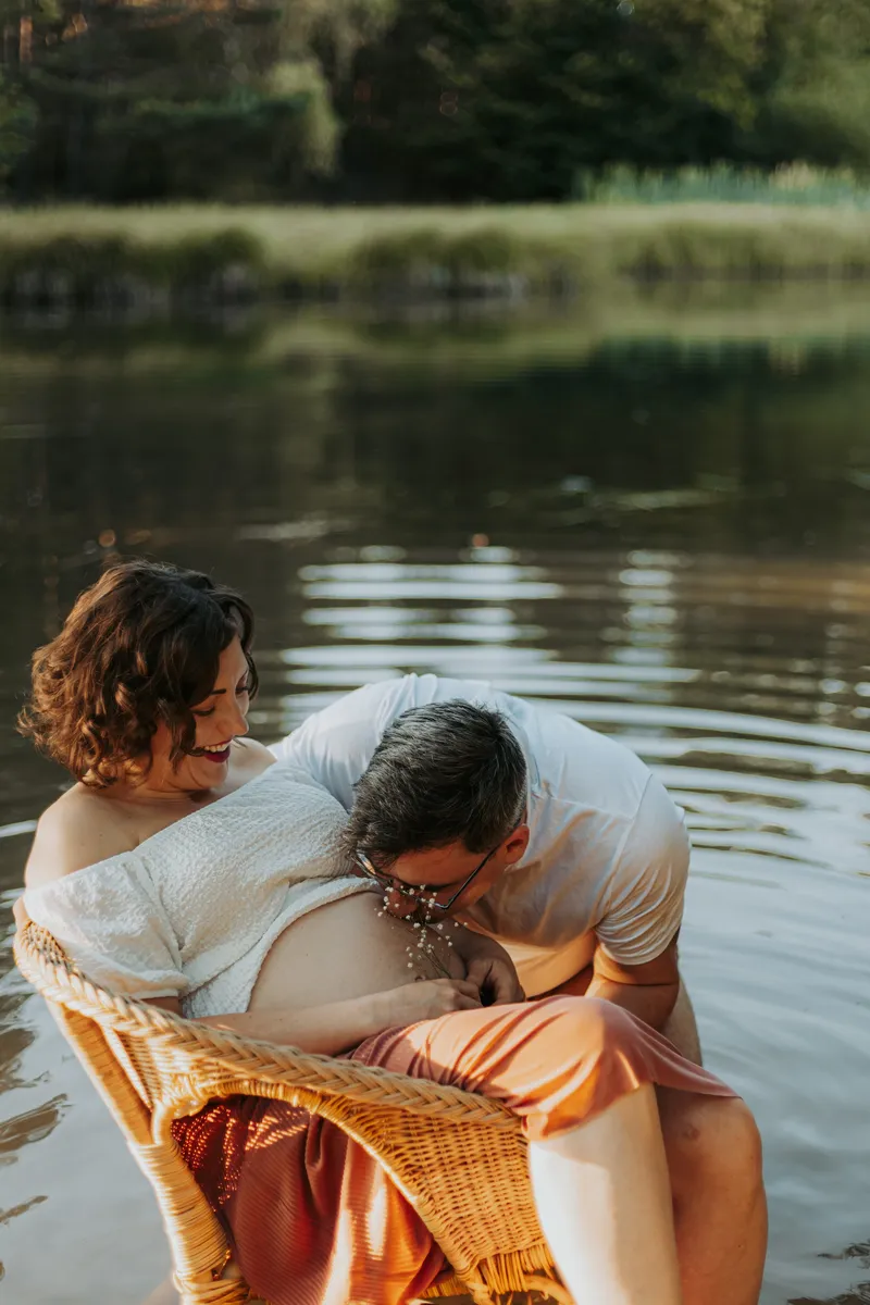 Sesja ciążowa z Pauliną i Pawłem – Soulmates Foto, fotograf ślubny Śląsk